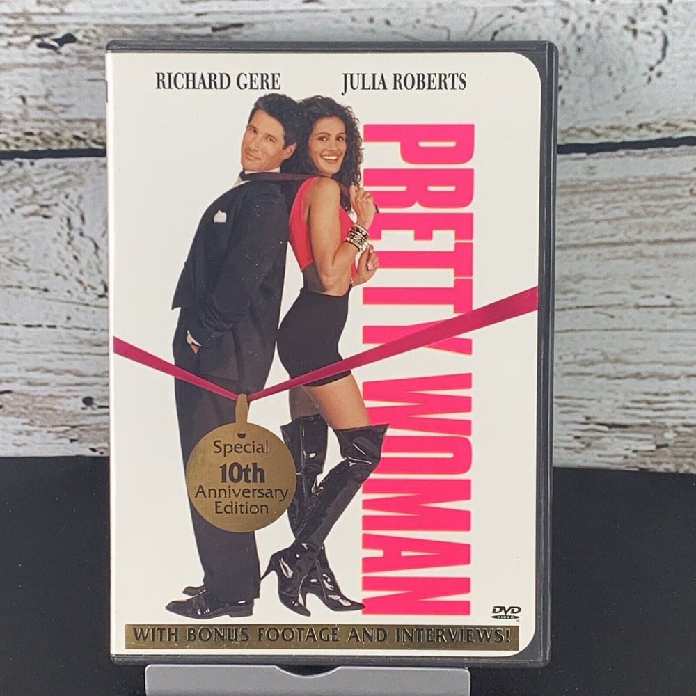 Pretty Woman (DVD, 2000, 10th Anniversary Edition) Richard Gere, Julia Roberts